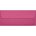 LUX® 70lb 4 1/8x9 1/2 Sqaure Flap #10 Envelopes, Magenta Pink, 500/BX