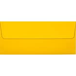 LUX Peel & Press Self Seal #10 Business Envelope, 4 1/2 x 9 1/2, Yellow, 1000/Box (EX4860-12-1000)