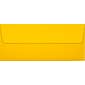 LUX Peel & Press Self Seal #10 Business Envelope, 4 1/2" x 9 1/2", Yellow, 1000/Box (EX4860-12-1000)