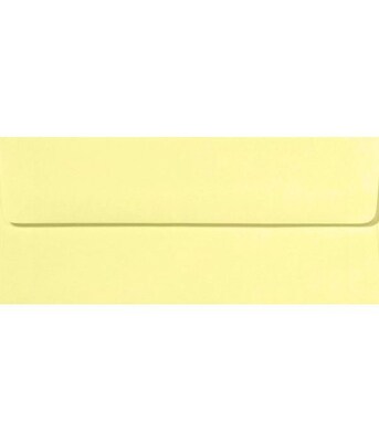 LUX Square Flap Self Seal #10 Invitation Envelope, 4 1/2 x 9 1/2, Yellow, 1000/Box (EX4860-15-1000)