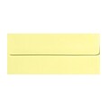 LUX® 70lbs. 4 1/8 x 9 1/2 #10 Square Flap Envelopes, Lemonade Yellow, 250/BX