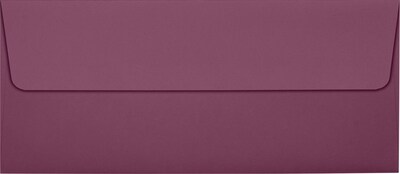 LUX® 80lbs. 4 1/8 x 9 1/2 #10 Square Flap Envelopes, Vintage Plum Purple, 250/BX