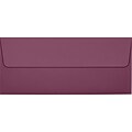 LUX® 80lbs. 4 1/8 x 9 1/2 #10 Smooth Square Flap Envelopes, Vintage Plum Purple, 1000/BX