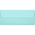LUX 80lb 4 1/8x9 1/2 Square Flap #10 Envelopes W/Peel&Press, Seafoam Blue, 250/BX