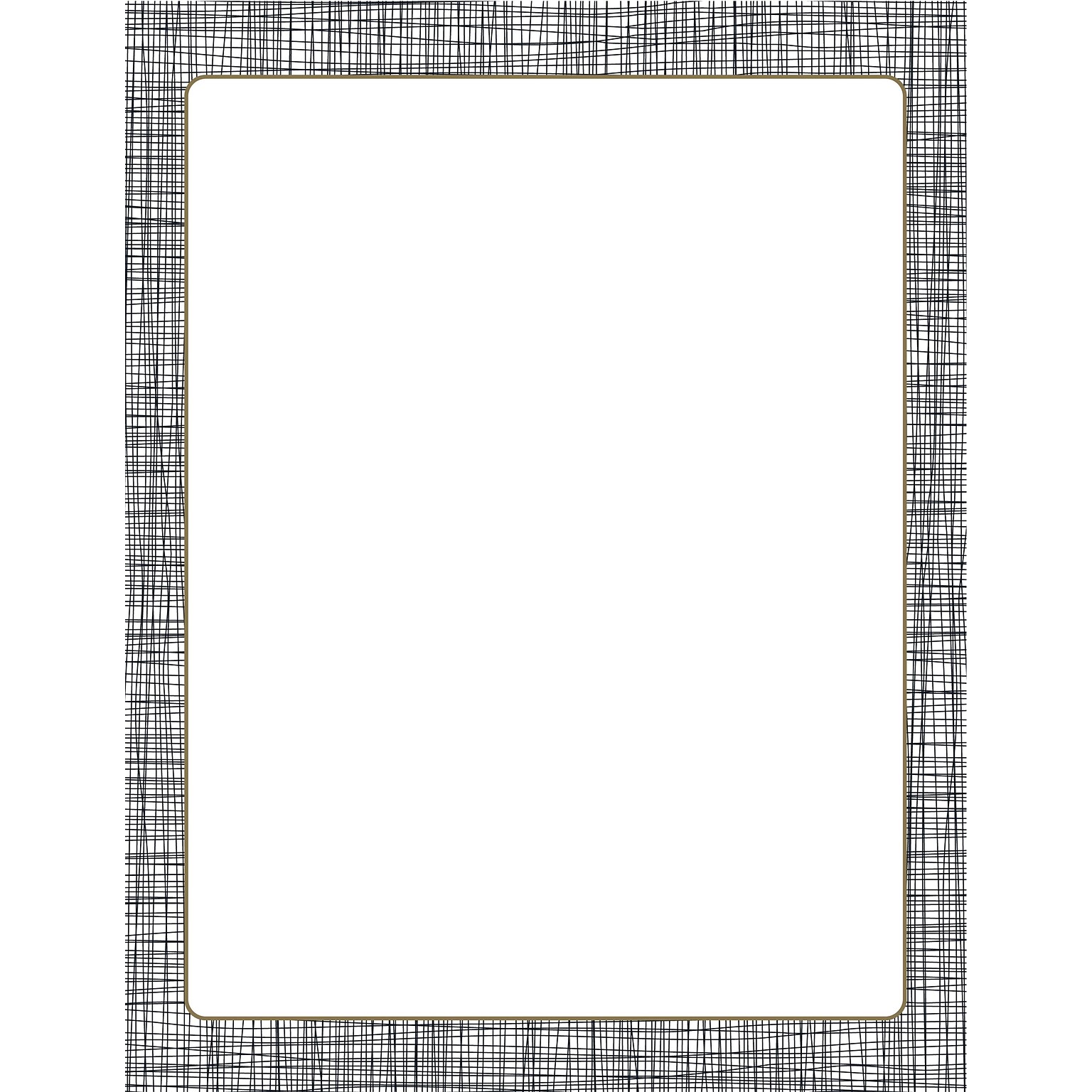 Great Papers! Everyday Letterhead, Cross Stitch, 80/Pack (2015115)