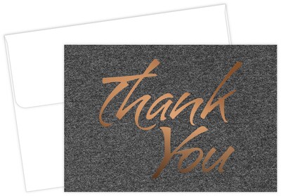 Great Papers® Suit Thank You Card, 4.875 x 3.375, 50/Pack (2015124)