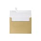 LUX A7 Invitation Envelopes (A7) - Gold Sparkle - Pack of 50 (2445173)