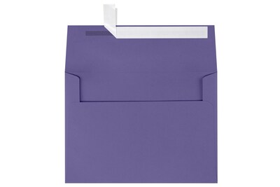 LUX A7 Invitation Envelopes (5 1/4 x 7 1/4) 50/Box, Wisteria (LUX-4880-106-50)