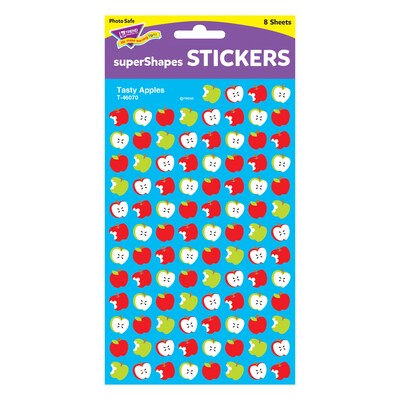 Trend Tasty Apples superShapes Stickers, 800 CT (T-46070)