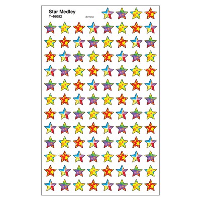 Trend Star Medley superShapes Stickers, 800 CT (T-46082)