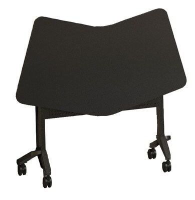 Safco Flip-n-Go 48 Transition Laminate Training Table, Mahogany (LT24TSRMH)