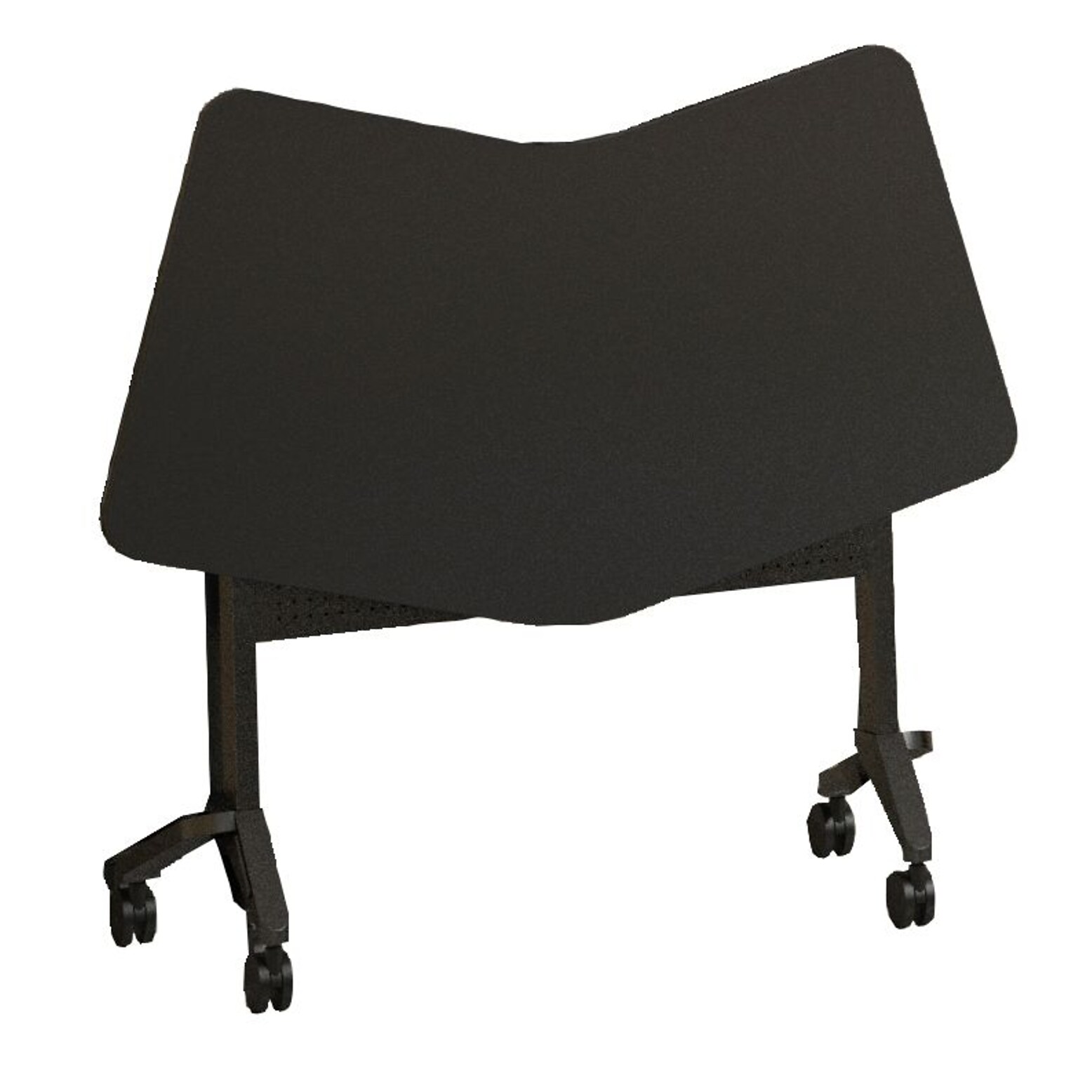 Safco Flip-n-Go 48 Transition Laminate Training Table, Mahogany (LT24TSRMH)