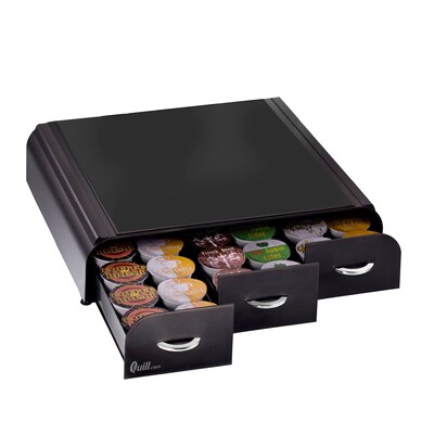 Quill Brand® Coffee Pod Storage Drawer; For 36 Kcups, Black