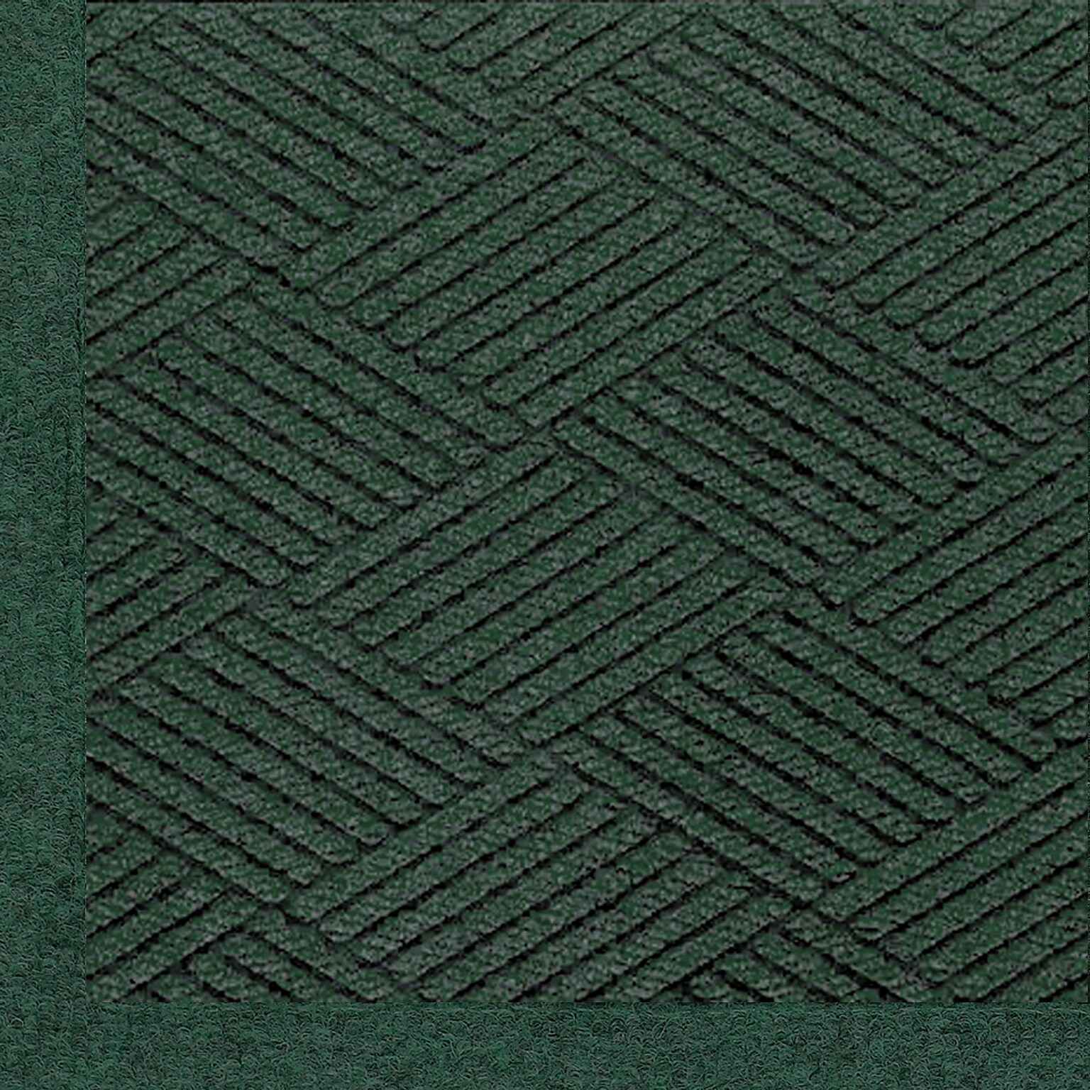 M+A Matting WaterHog Max Diamond Fashion Mat, Smooth, 4 x 6, Southern Pine (22977246170)