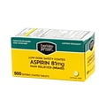 Berkley &  Jensen Bulk Low Dose Safety Coated Aspirin, 81mg, 500 Tablets (1005)