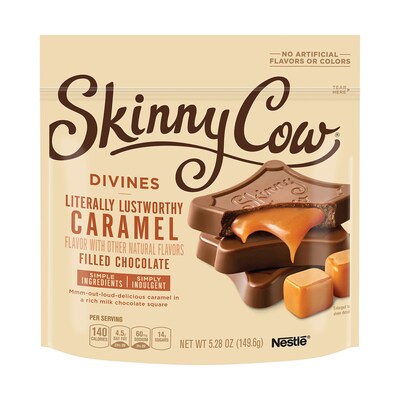 Skinny Cow Divines Caramel Filled Chocolates, 5.3 oz, 3 Pack