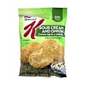 Kelloggs Special K Cracker Chips Sour Cream & Onion, 0.8 oz, 36 Count