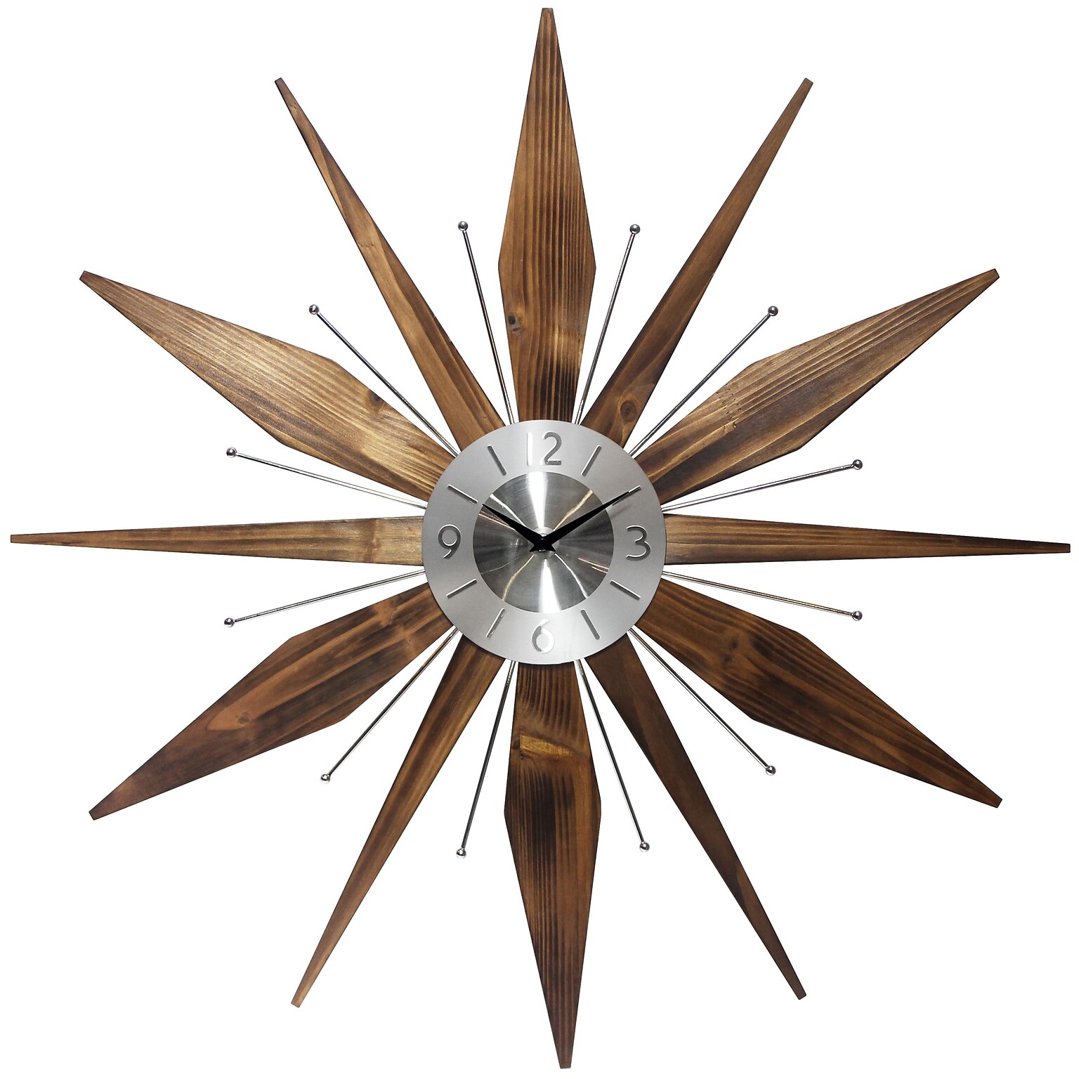 Infinity Instruments Utopia Wall Clock, 30Dia. (15201NT)