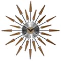 Infinity Instruments 23 Wall Clock, Satellite (15196WL-4127)