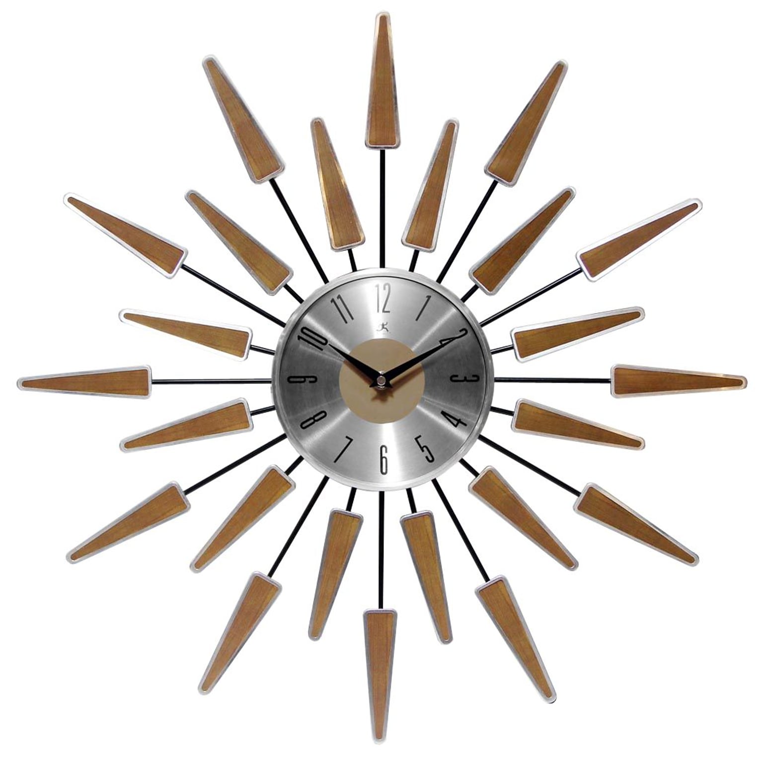 Infinity Instruments 23 Wall Clock, Satellite (15196WL-4127)