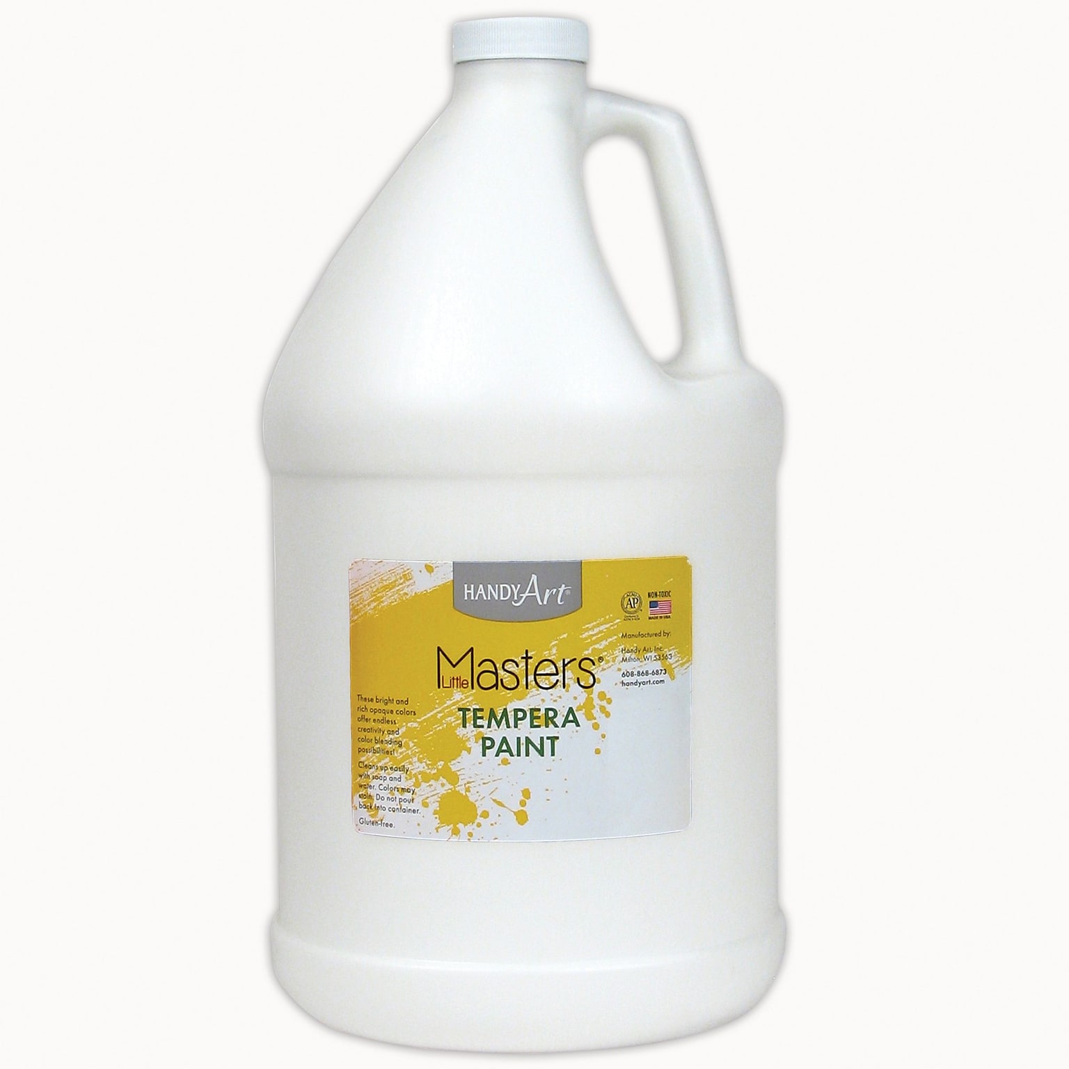 Little Masters® Tempera Paint, 1 Gallon, White