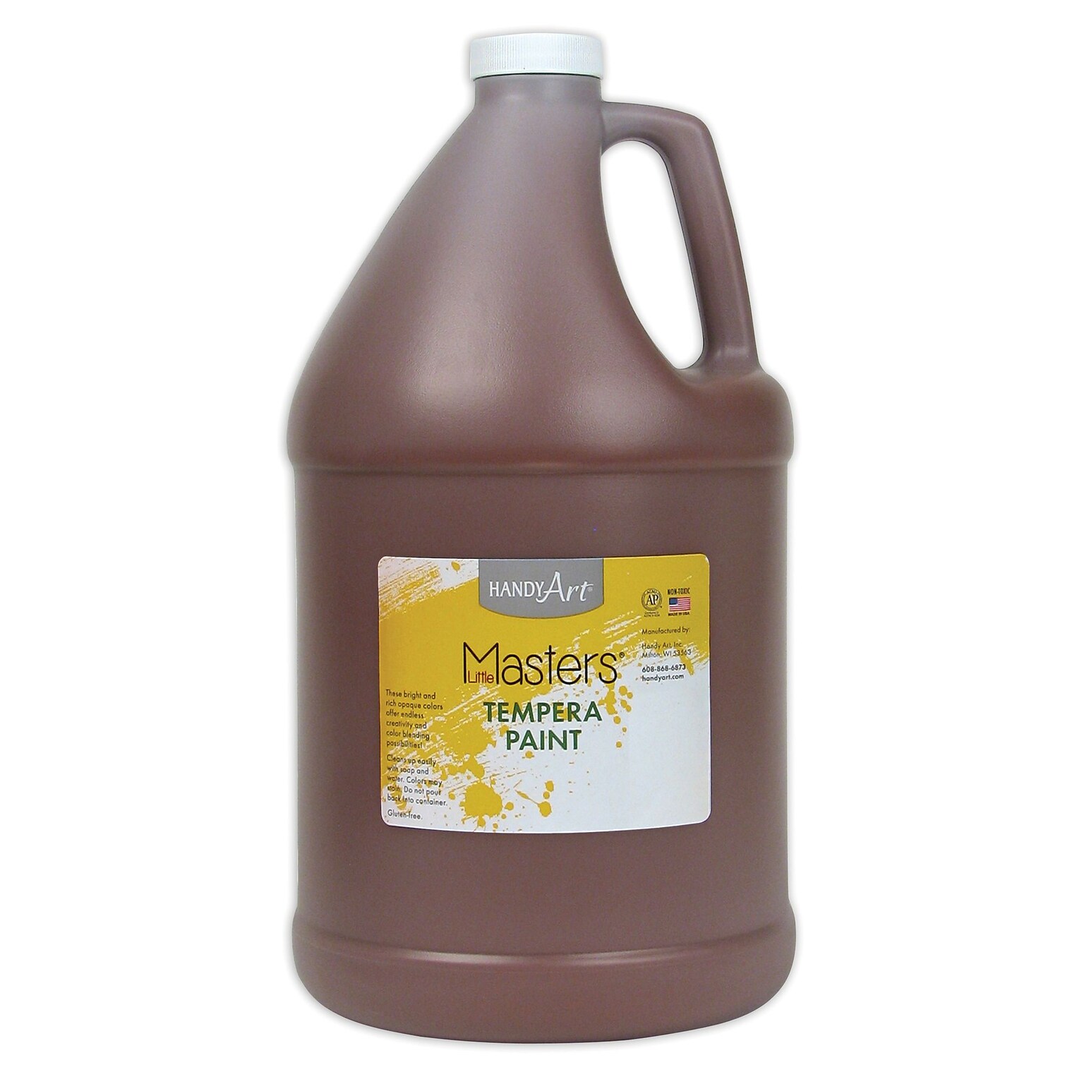 Little Masters® Tempera Paint, 1 Gallon, Brown