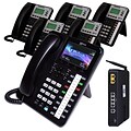X254135 XBLUE X25 VoIP System Bundle with (1) X4040 & (5) X3030 IP Phones