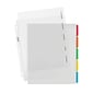 Avery Clear Easy View Plastic Dividers, 5 Tabs, Multicolor (16740)