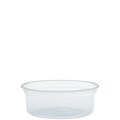 Dart® MicroGourmet® Round Deli Containers, 8 oz., Translucent, 500/Carton (MN8-0100)