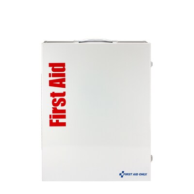 SmartCompliance Metal First Aid Cabinet, ANSI Class B, 150 People, 668 Pieces (90829)