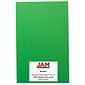 JAM Paper Ledger 65 lb. Cardstock Paper, 11" x 17", Green, 50 Sheets/Pack (16728484)