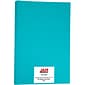 JAM Paper Ledger 65 lb. Cardstock Paper, 11" x 17", Sea Blue, 50 Sheets/Pack (16728482)