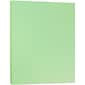 JAM Paper Matte Colored 8.5" x 11" Copy Paper, 28 lbs., Mint Green, 50 Sheets/Pack (16732385)