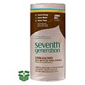 Seventh Generation Natural Unbleached 100% Recycled Paper Towel Rolls, 11 x 9, 120 Sheets/Roll, 30 RL/CT