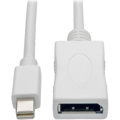 Tripp Lite 10ft Mini DisplayPort to DisplayPort Adapter Cable 4K x 2K M/F, MDP to DP 10