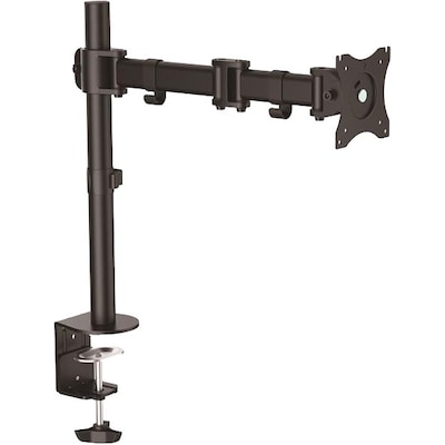 StarTech Desk-Mount Monitor Heavy Duty Adjustable Arm, Up to 27, Black (ARMPIVOTB)