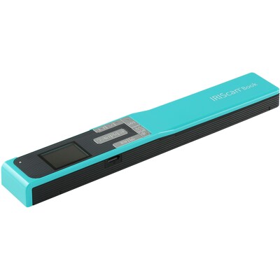 IRIS IRIScan Book 5 458745 Portable Scanner, Turquoise