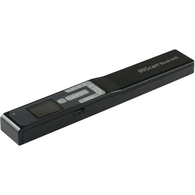 I.R.I.S. IRIScan Book 5 Wifi Cordless Handheld Scanner, 1200 dpi Optical
