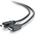C2G 12ft USB 2.0 USB-C to USB-Mini B Cable M/M, Black