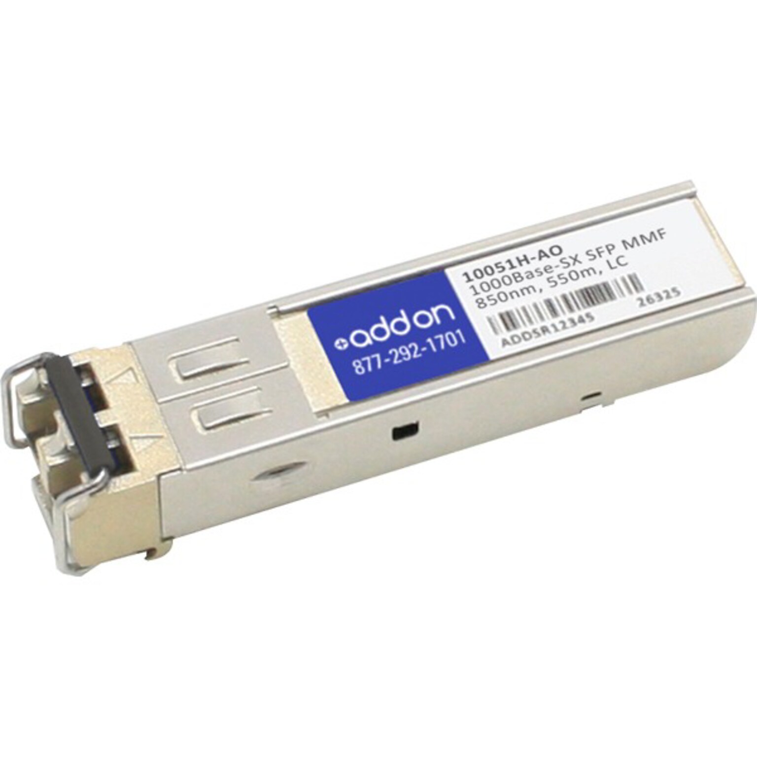 AddOn Ethernet Plastic Optical Fiber SFP Transceiver Module, 1000 Mbps (10051H-AO)