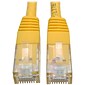 Tripp Lite 3ft Cat6 Gigabit Molded Patch Cable RJ45 M/M 550MHz 24AWG Yellow
