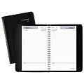 2018 AT-A-GLANCE® DayMinder Daily Appointment Book/Planner, 4-7/8 x 8, Black (SK44-00-18)