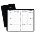 2018 AT-A-GLANCE® DayMinder Weekly Appointment Book/Planner, 4-7/8 x 8, Black (SK41-00-18)
