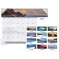 2018 AT-A-GLANCE® Images of the Sea Panoramic Desk Pad, 12 Months, January Start, 22 x 17 (DMD141-32-18)