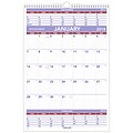 2018 AT-A-GLANCE® 3-Month Wall Calendar, January 2018 - December 2018, 15-1/2 x 22-3/4, Wirebound (PM6-28-18)