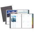 2018 AT-A-GLANCE® DayMinder® Scenic Weekly/Monthly Planner, 8-1/4 x 10-7/8, Gray (G700-30-18)