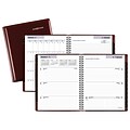 2018 AT-A-GLANCE® DayMinder® Executive Refillable Weekly/Monthly Planner, 6-7/8 x 8-3/4, Burgundy (G545-14-18)