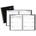 2018 AT-A-GLANCE® DayMinder® Executive Refillable Weekly/Monthly Planner, 6-7/8 x 8-3/4, Black (G545-00-18)
