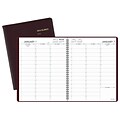 2018 AT-A-GLANCE® Weekly Appointment Book/Planner, 13 Months, 8-1/4 x 10-7/8, Winestone (70-950-50-18)