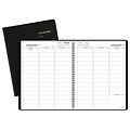 2018 AT-A-GLANCE® Weekly Appointment Book/Planner, 13 Months, 8-1/4 x 10-7/8, Black (70-950-05-18)